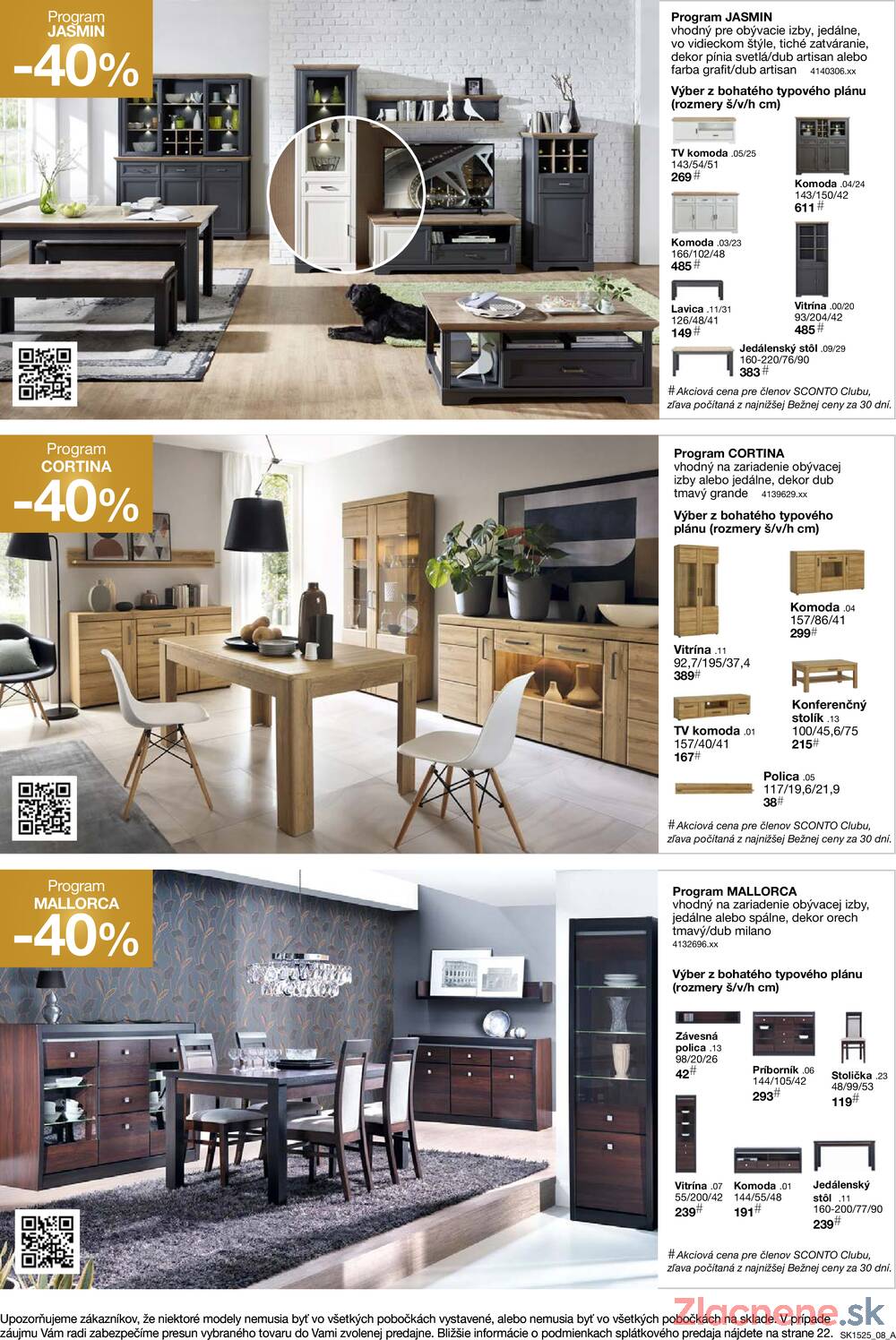 Leták SCONTO nábytok
platný do 21.12.2025 - strana 8