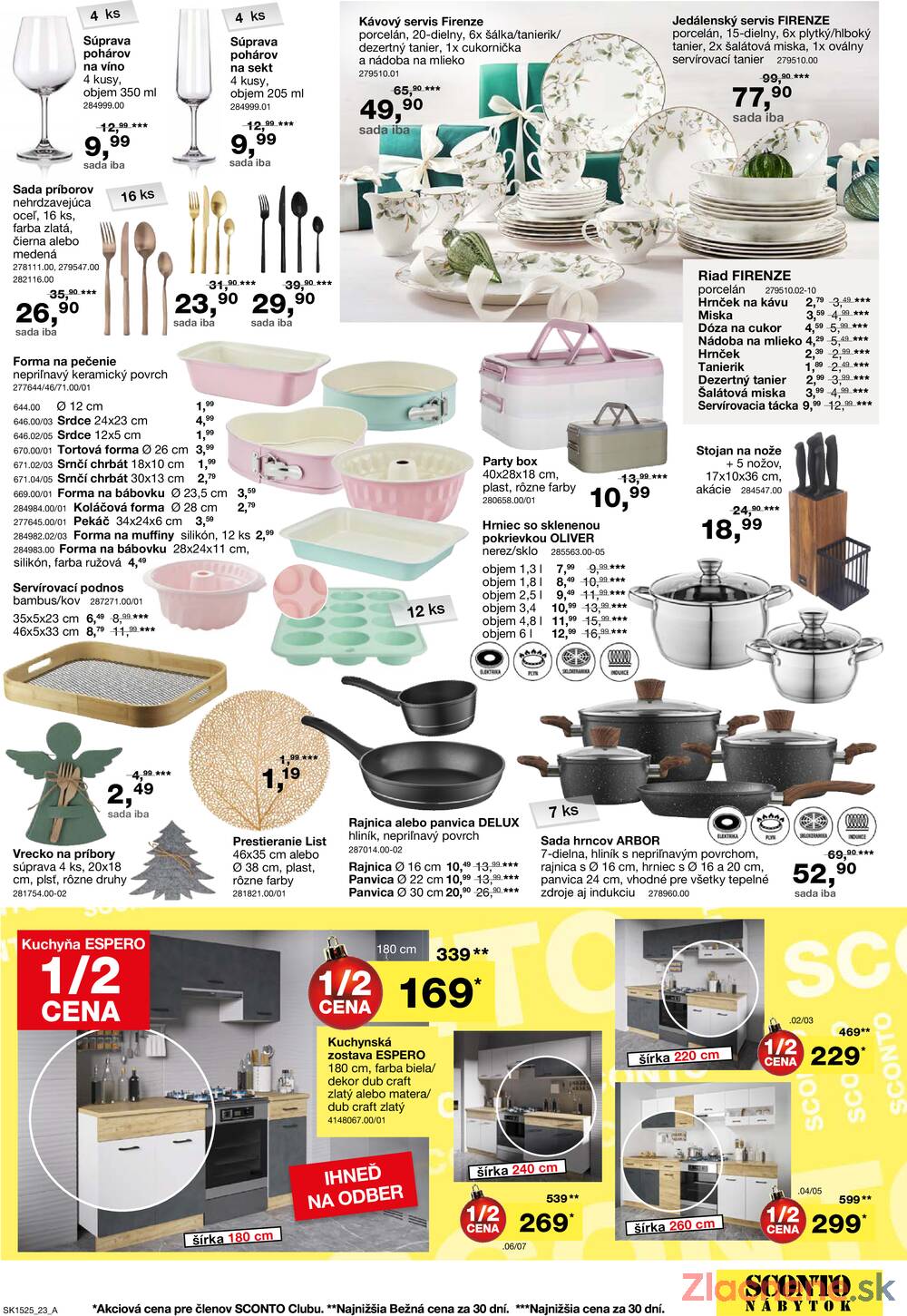 Leták SCONTO nábytok
platný do 21.12.2025 - strana 23