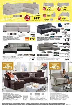 Sconto nábytok od 26.11. do 21.12.2025
