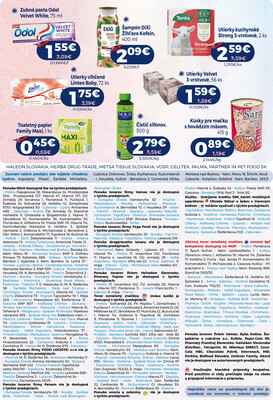 Leták MILK - AGRO
		  platný do 2.12.2025 - strana 15