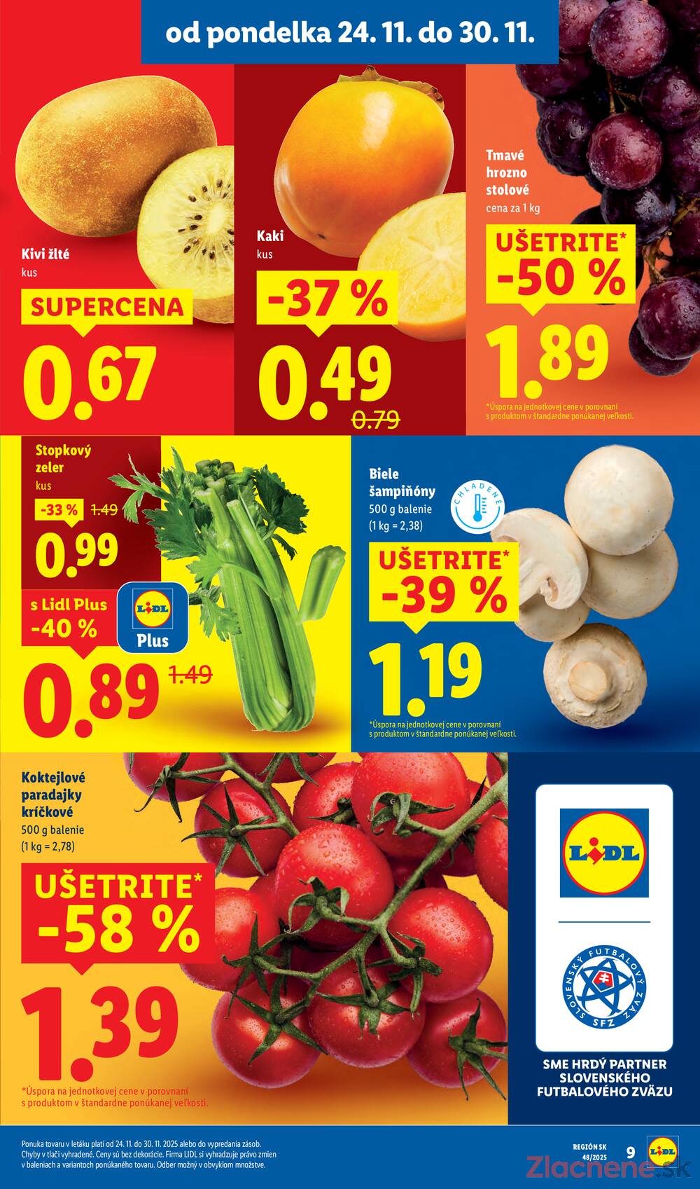 Leták Lidl
		  platný do 30.11.2025 - strana 9