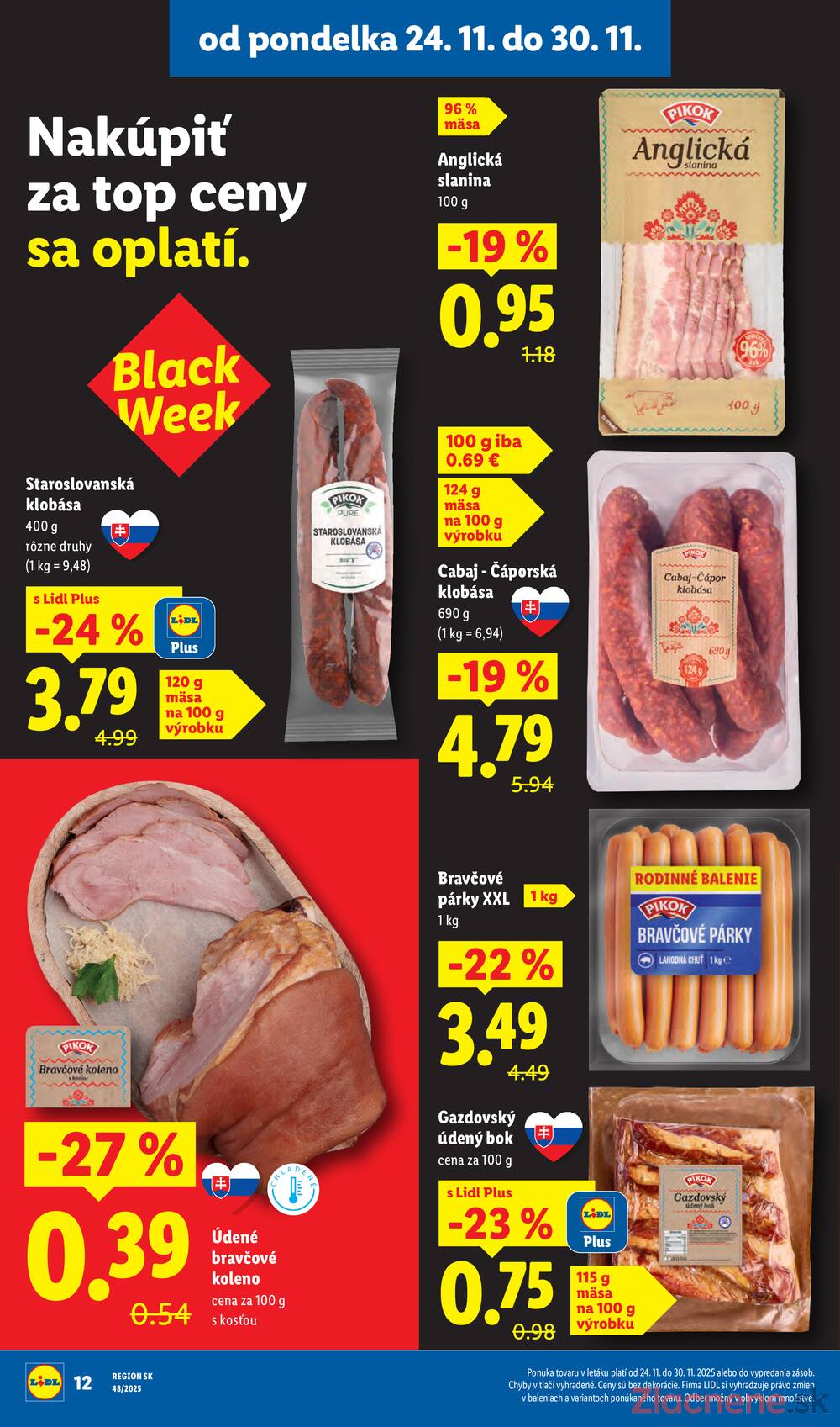 Leták Lidl
		  platný do 30.11.2025 - strana 14