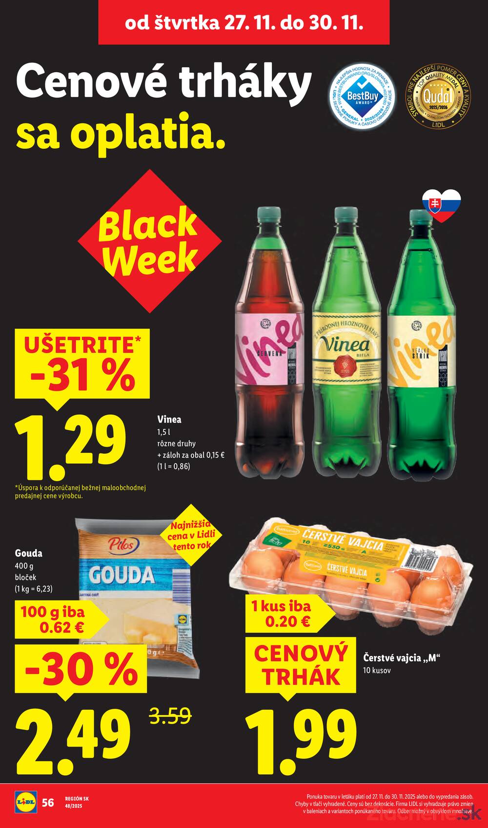Leták Lidl
		  platný do 30.11.2025 - strana 56
