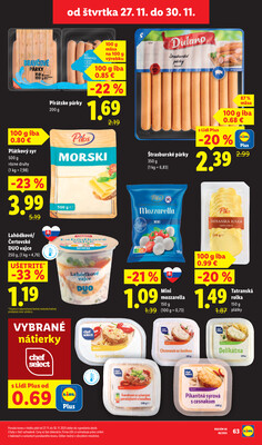 Leták Lidl
		  platný do 30.11.2025 - strana 63