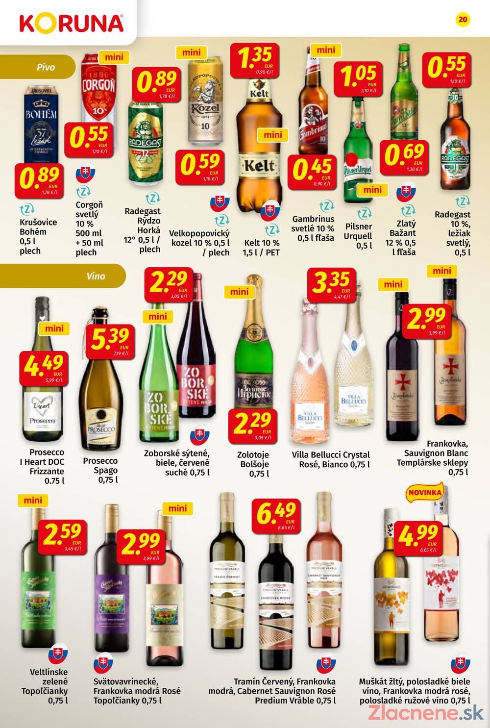 Leták KORUNA
platný do 3.12.2025 - strana 20