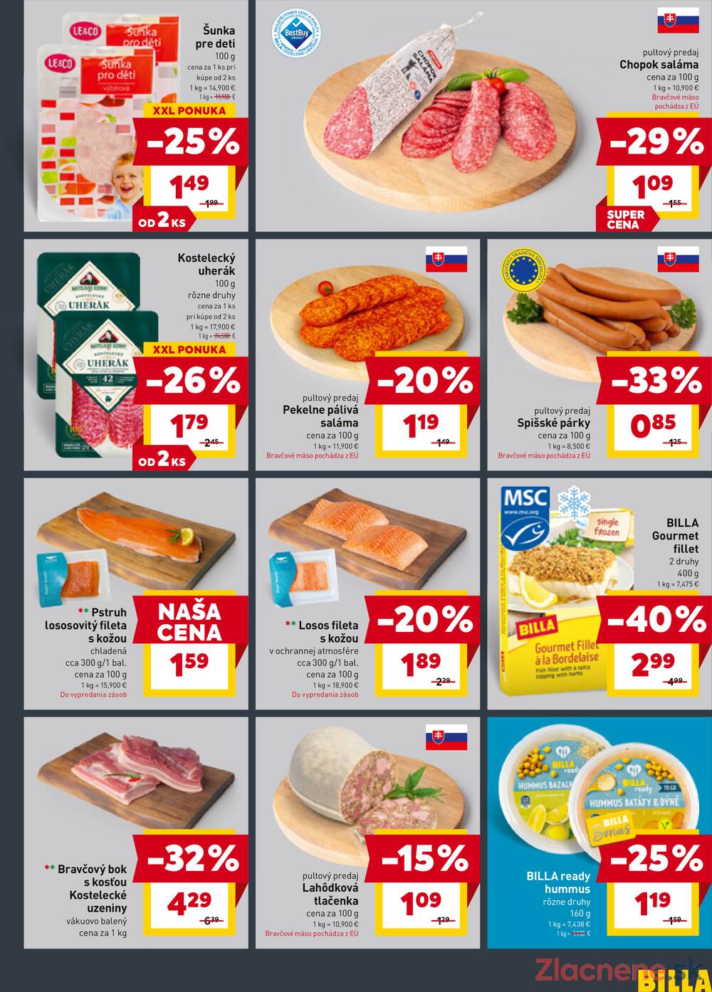 Leták Billa
platný do 2.12.2025 - strana 5