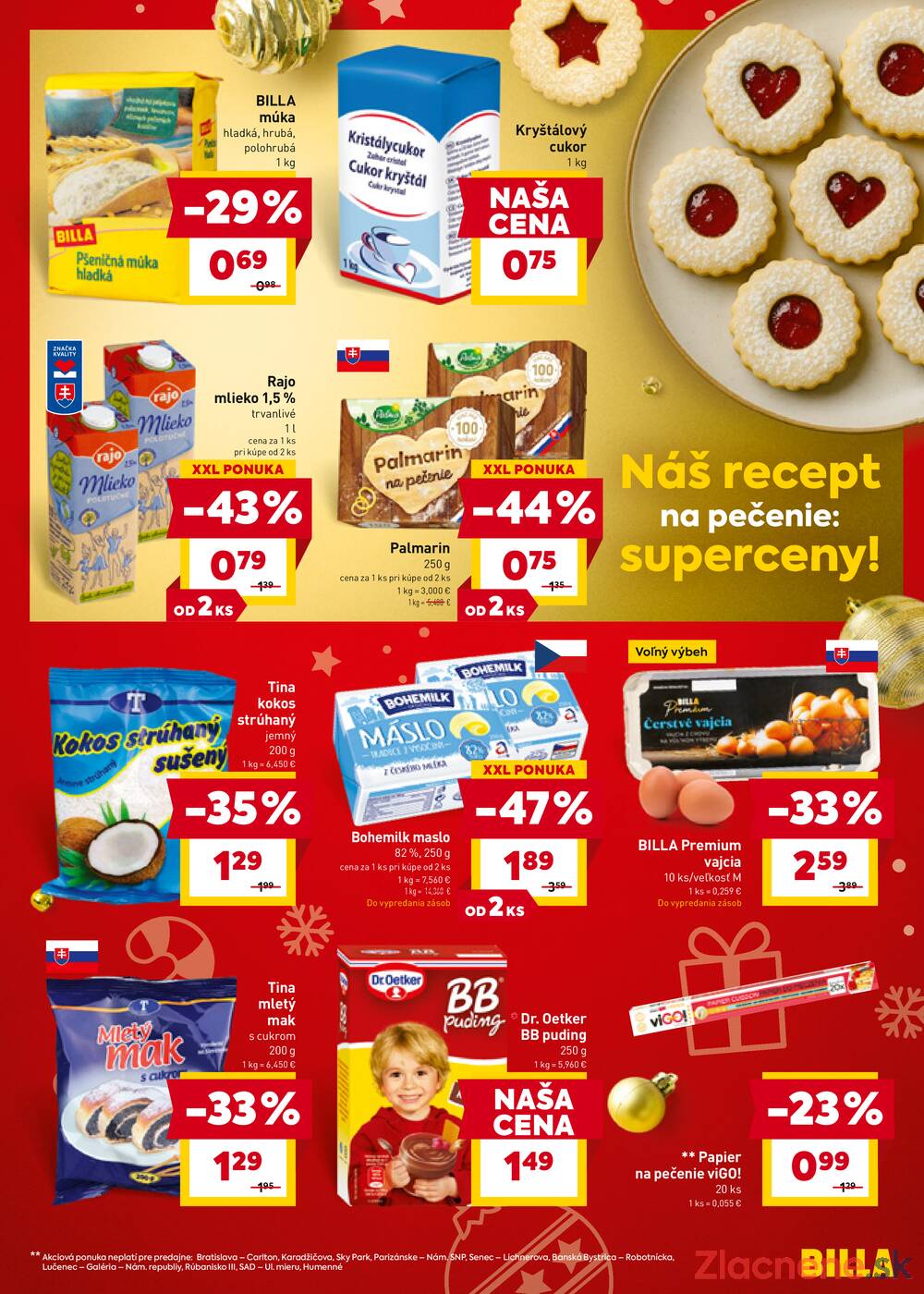 Leták Billa
platný do 2.12.2025 - strana 14