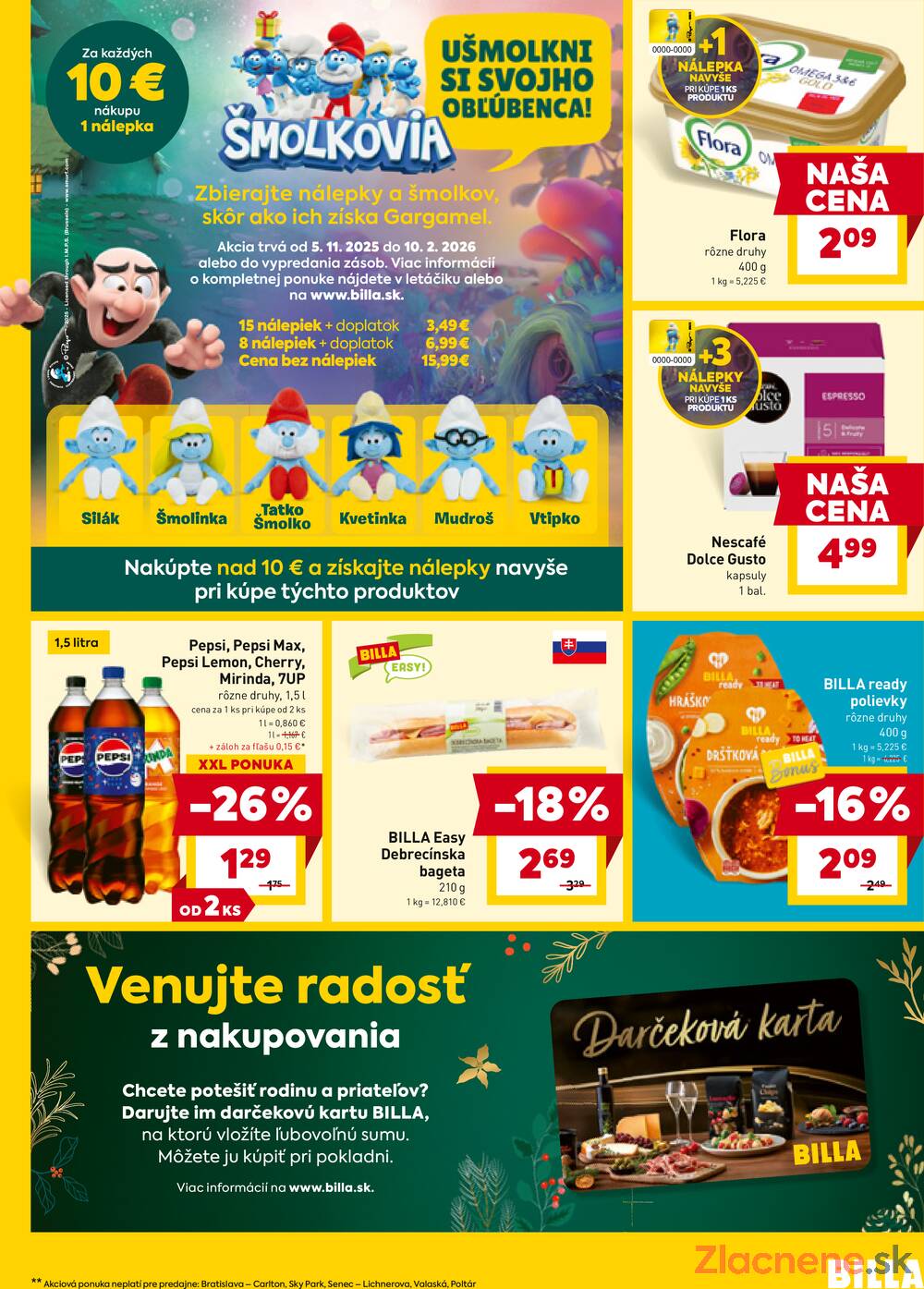 Leták Billa
platný do 2.12.2025 - strana 16