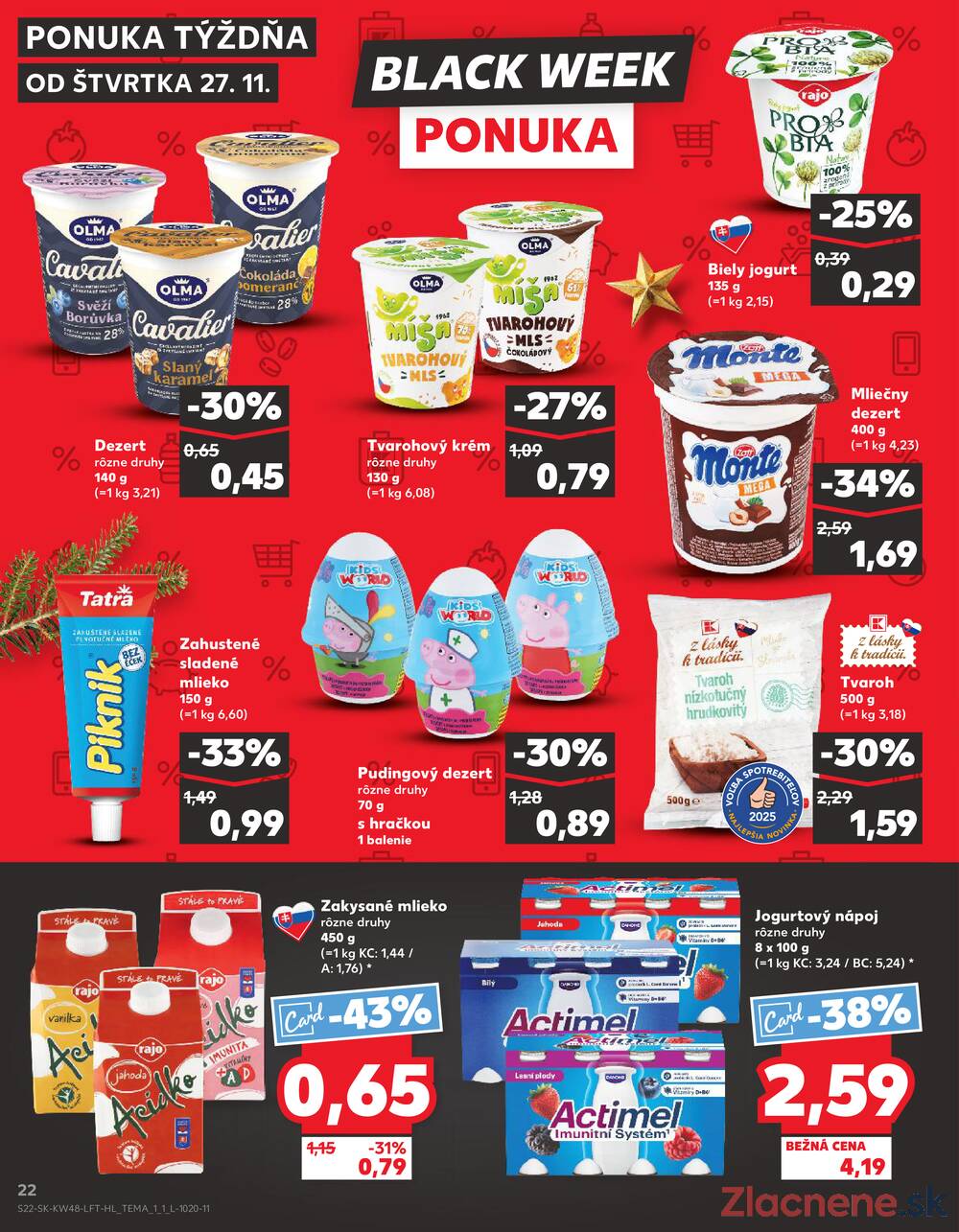 Leták Kaufland - Kaufland 27.11. - 3.12. - Kaufland Detva - strana 22