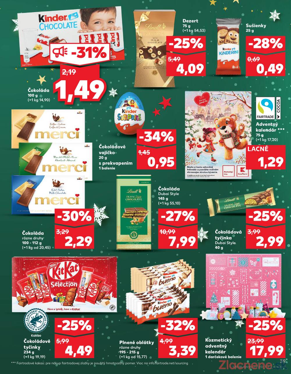 Leták Kaufland - Kaufland 27.11. - 3.12. - Kaufland Bardejov - strana 39