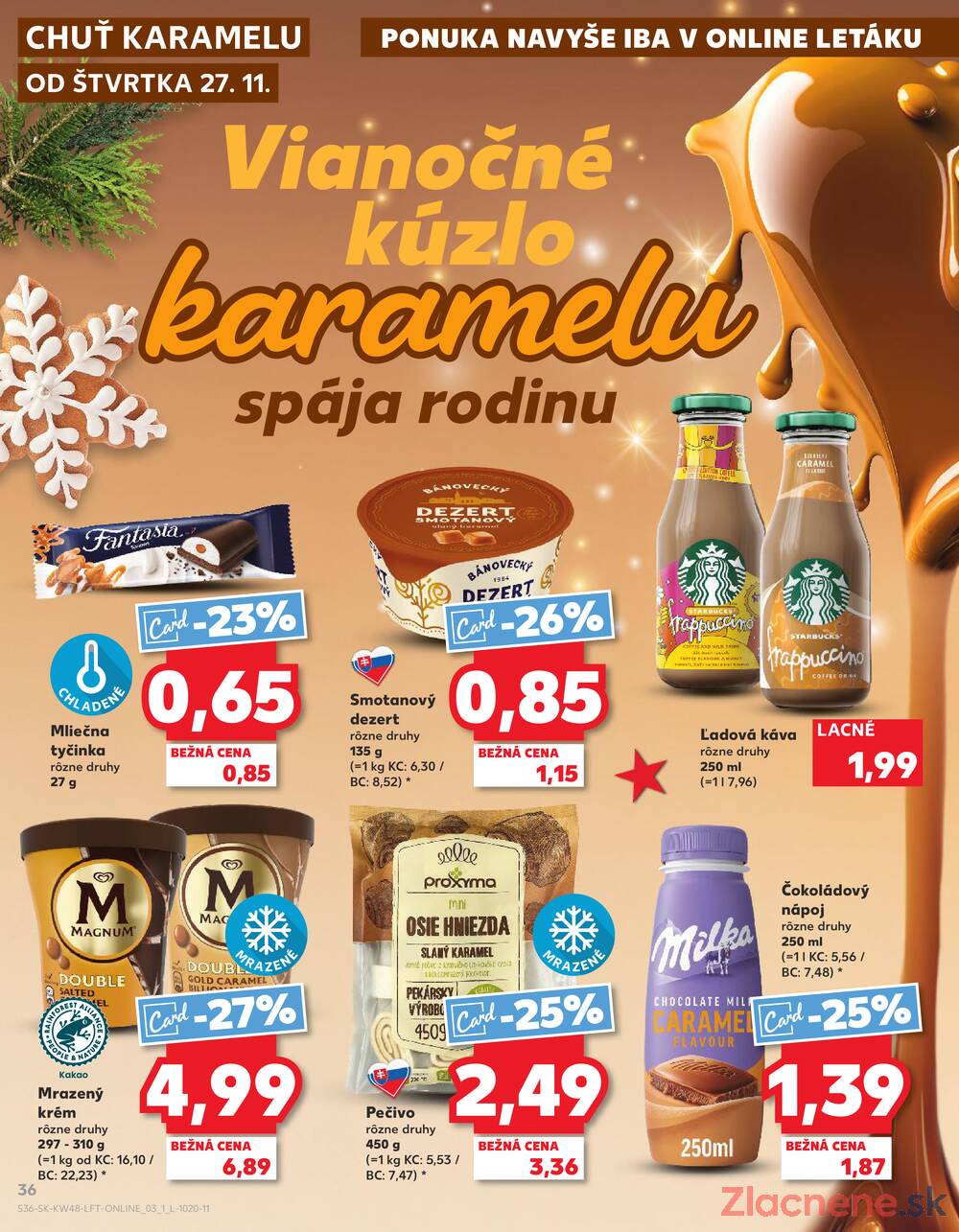 Leták Kaufland - Kaufland 27.11. - 3.12. - Kaufland Púchov - strana 36