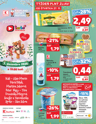 Leták Kaufland
		  platný do 3.12.2025 - strana 30