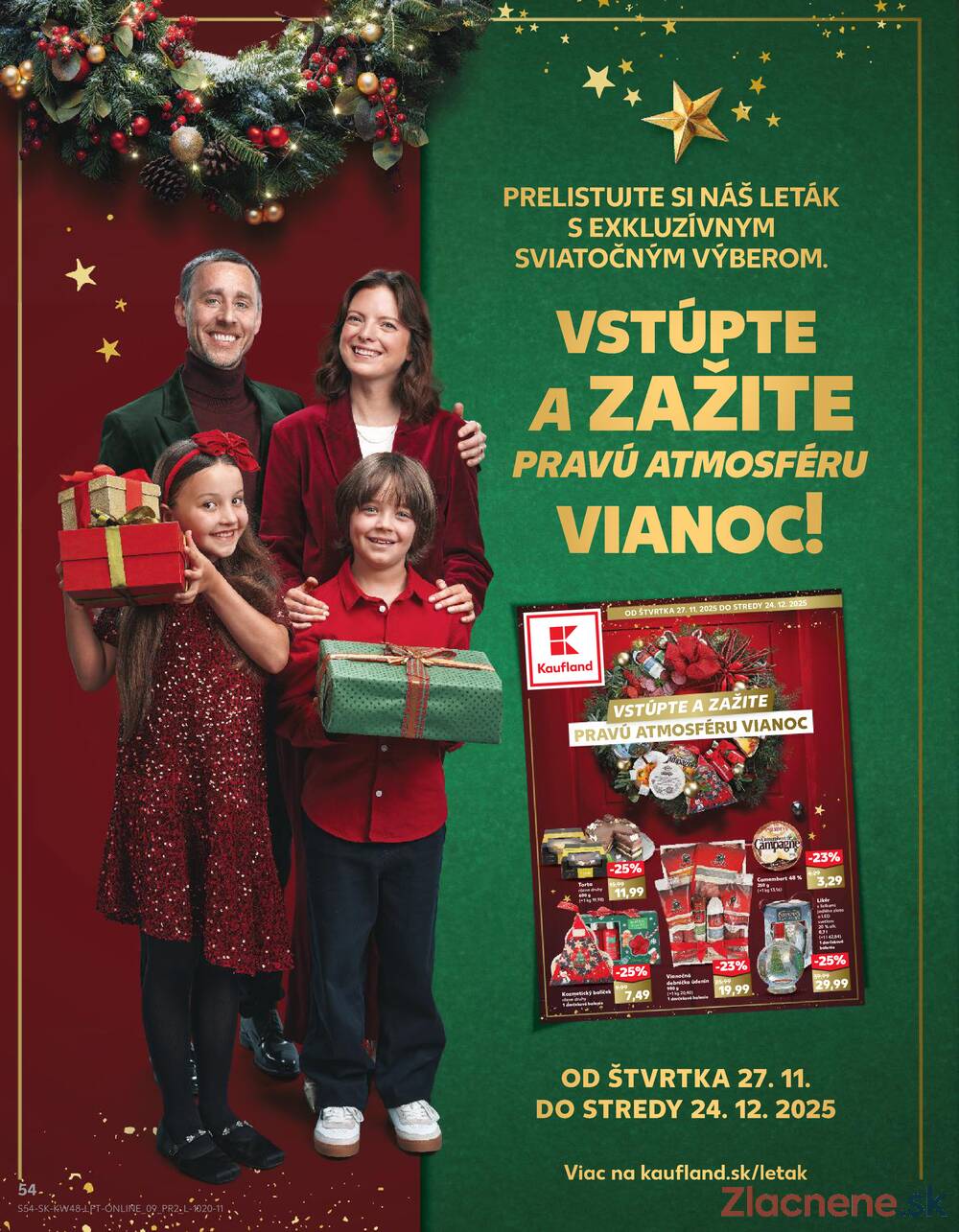 Leták Kaufland
		  platný do 3.12.2025 - strana 54