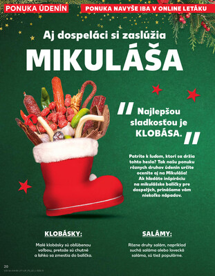 Leták Kaufland
		  platný do 3.12.2025 - strana 20