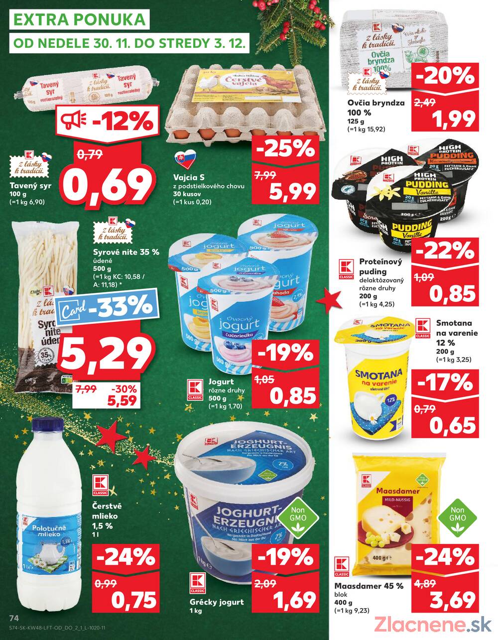 Leták Kaufland - Kaufland 27.11. - 3.12. - Kaufland Senec - strana 74