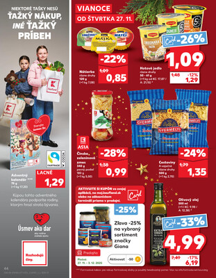 Kaufland 27.11. - 3.12. - Kaufland Bratislava - Petržalka