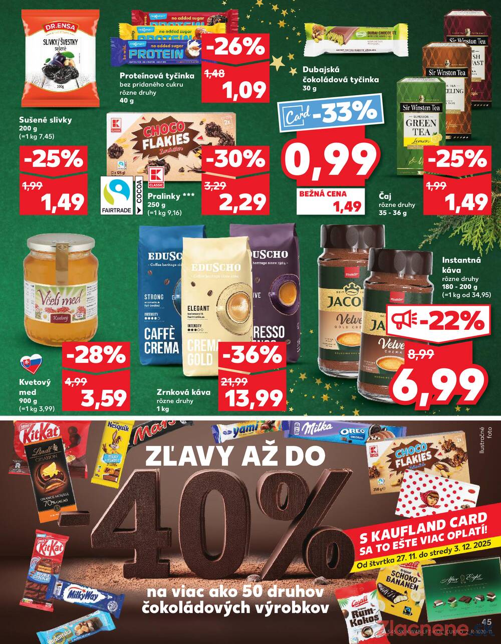 Leták Kaufland - Kaufland 27.11. - 3.12. - Kaufland  Bratislava - Zahorska Bystrica - strana 45