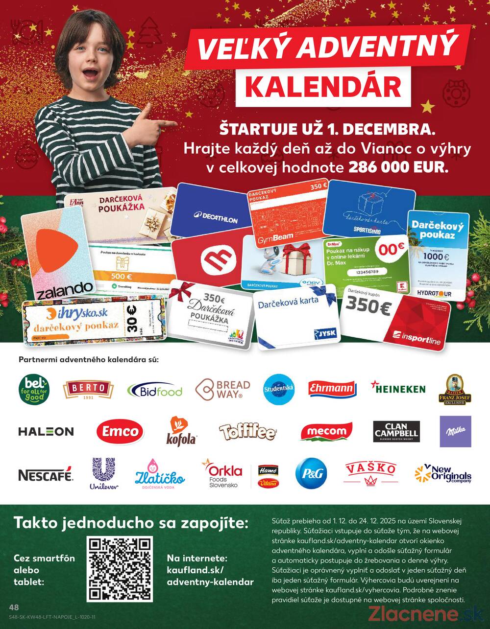 Leták Kaufland
platný do 3.12.2025 - strana 48