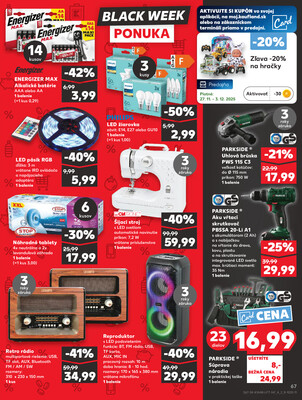 Leták Kaufland
platný do 3.12.2025 - strana 67