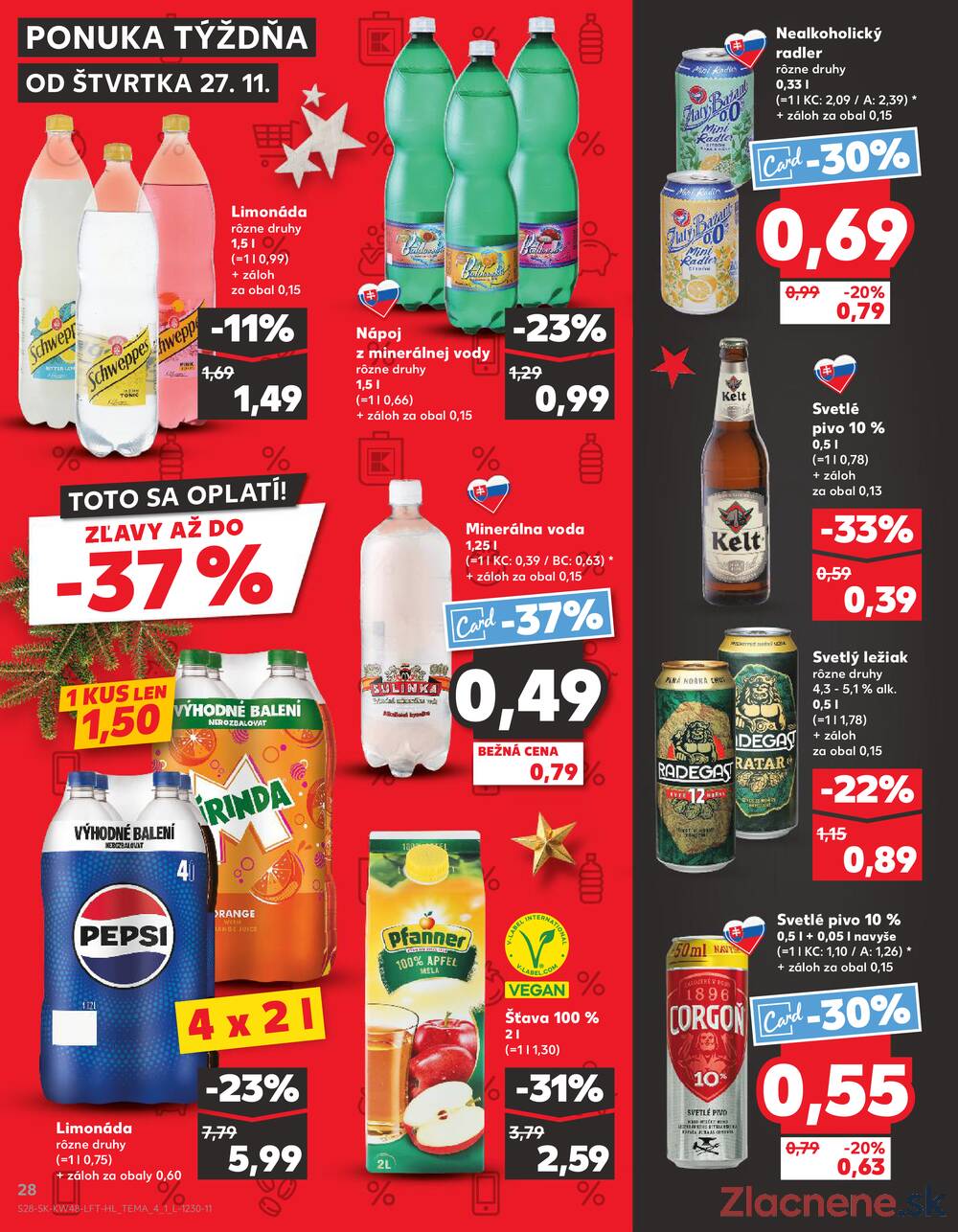 Leták Kaufland
platný do 3.12.2025 - strana 28