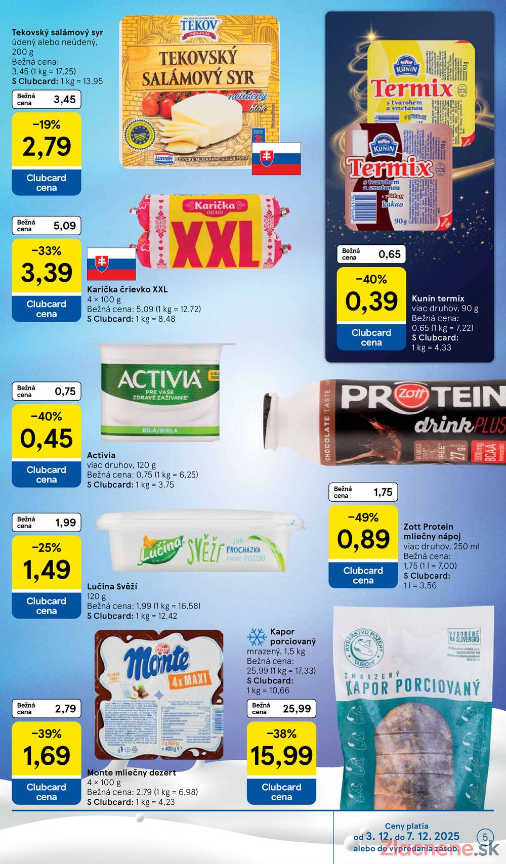 Leták Tesco
		  platný do 7.12.2025 - strana 5