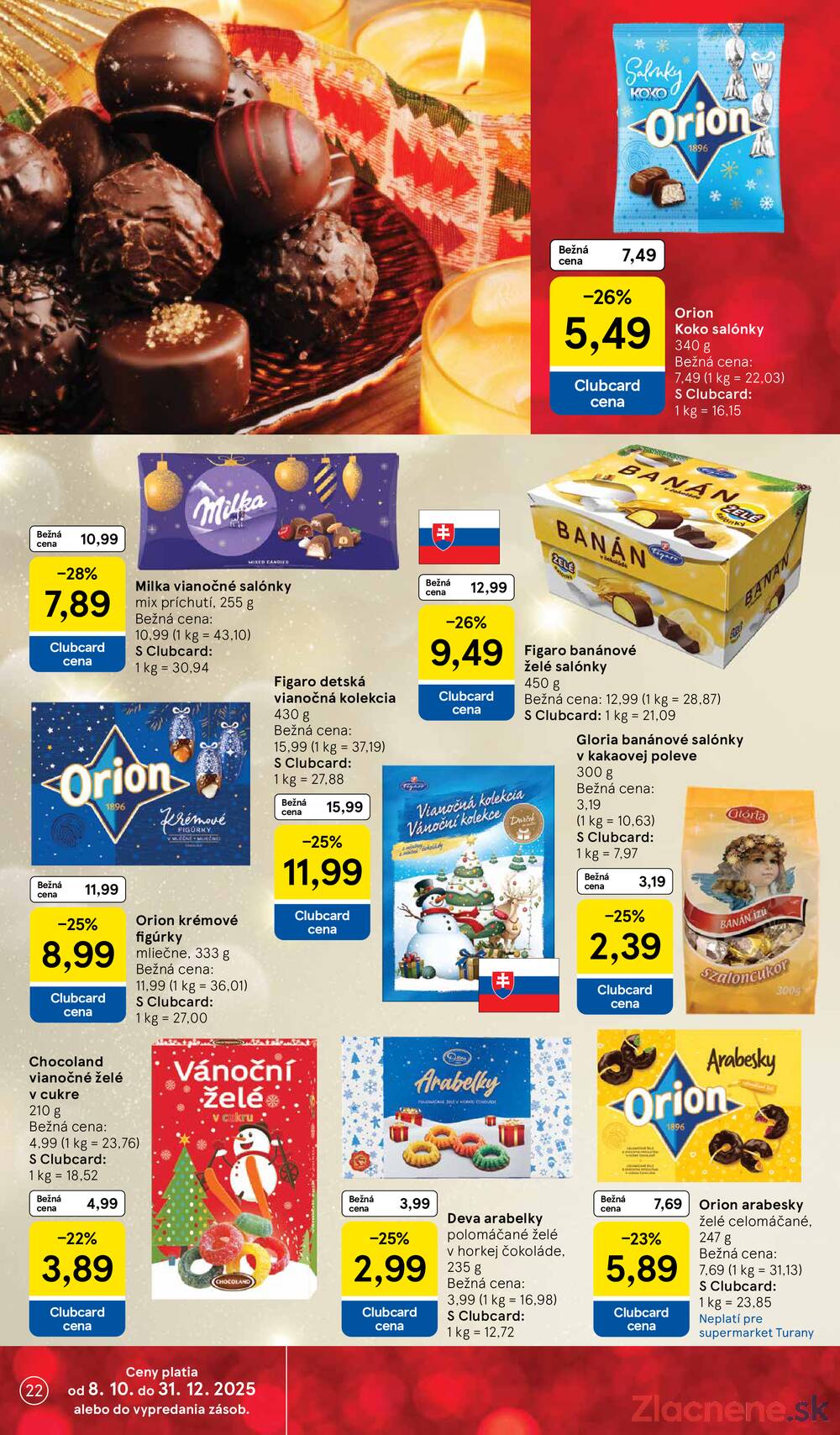 Leták Tesco
		  platný do 7.12.2025 - strana 22