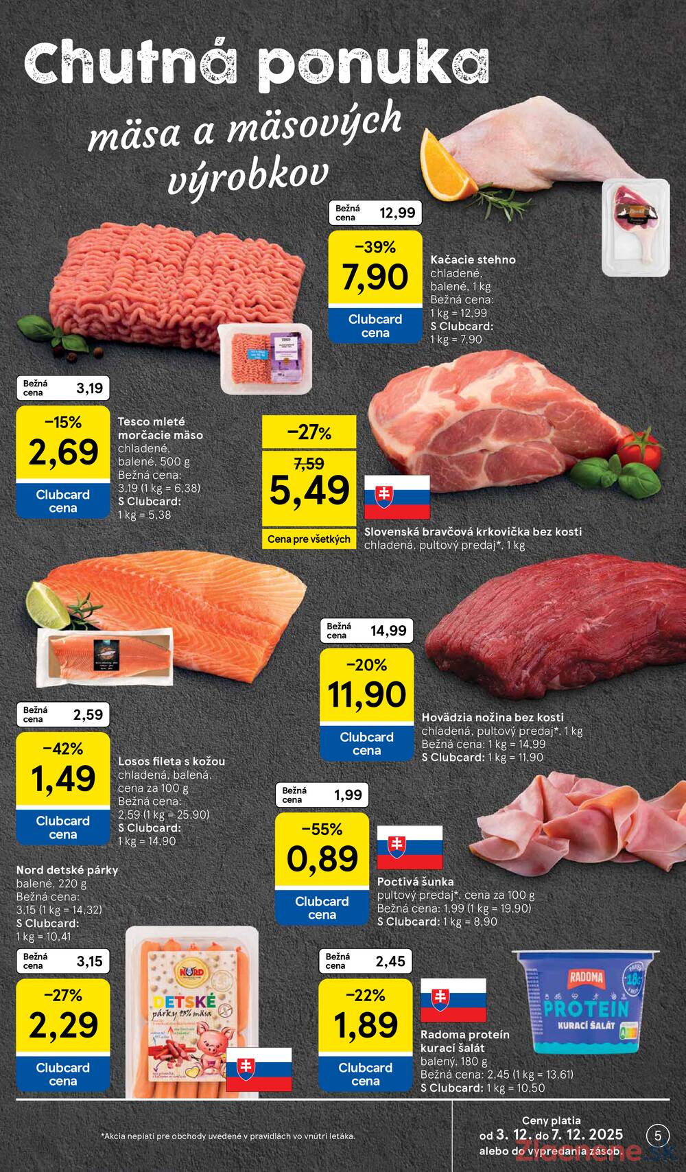 Leták Tesco
		  platný do 7.12.2025 - strana 5