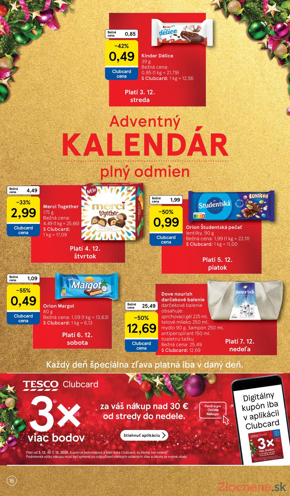 Leták Tesco
		  platný do 7.12.2025 - strana 16