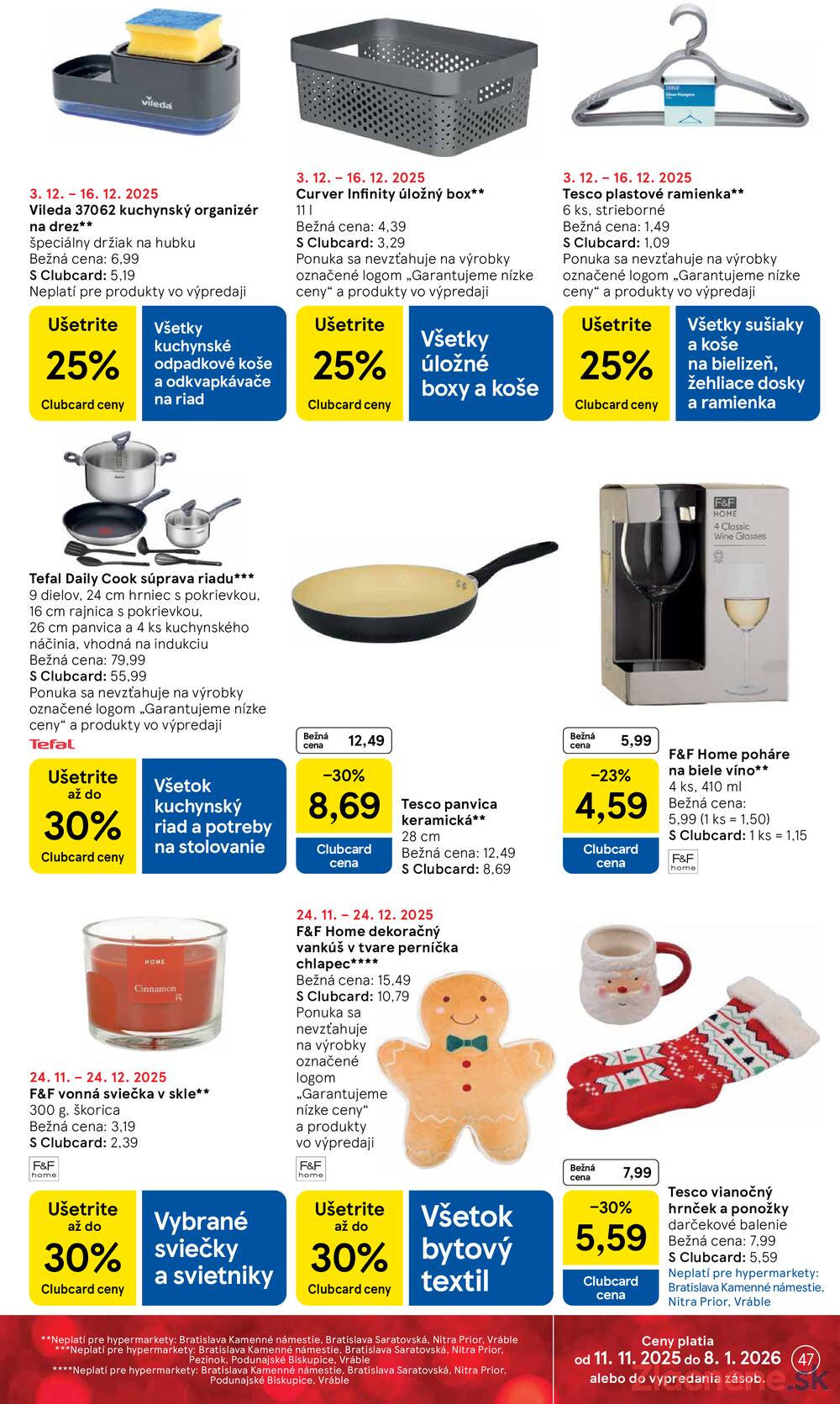 Leták Tesco
		  platný do 7.12.2025 - strana 47
