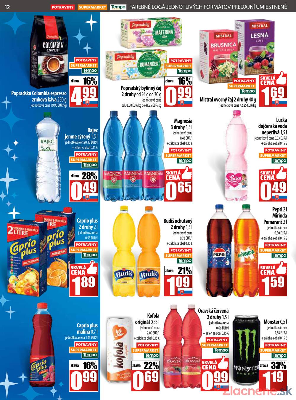 Leták COOP Jednota Slovensko
		  platný do 3.12.2025 - strana 12