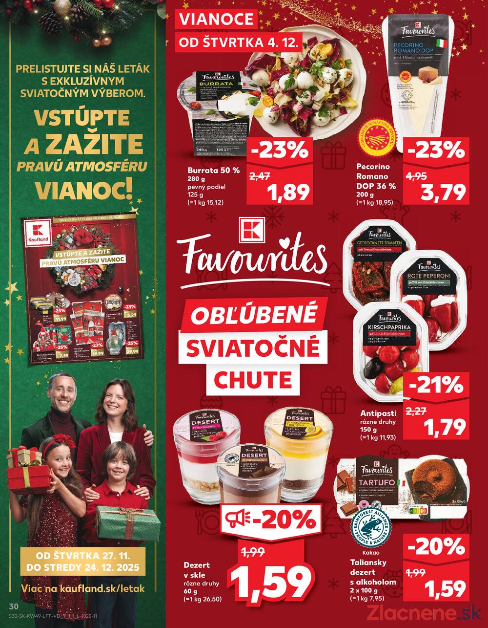 Leták Kaufland
		  platný do 10.12.2025 - strana 30