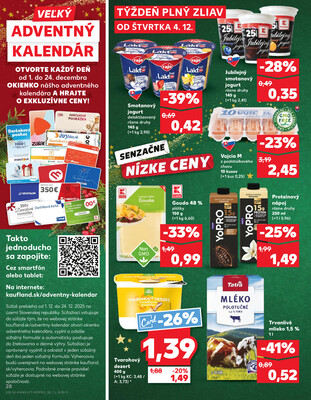 Leták Kaufland
		  platný do 10.12.2025 - strana 28
