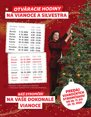 Kaufland 4.12. - 10.12. - Kaufland Piešťany