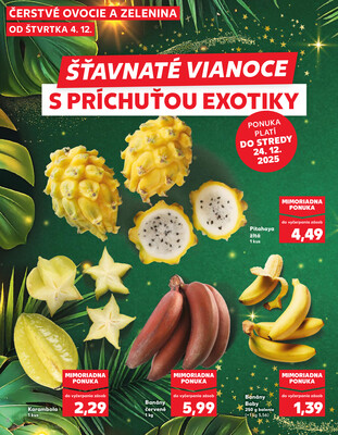 Kaufland 4.12. - 10.12. - Kaufland Bratislava - Rača