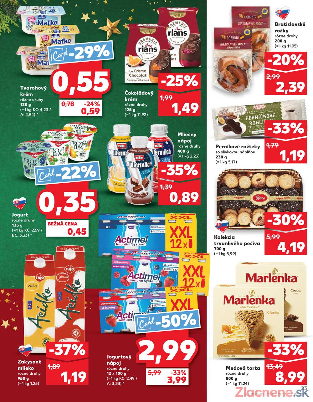 Leták Kaufland - Kaufland 4.12. - 10.12. - Kaufland Košice-Pri hati - strana 23 Leták Kaufland - Kaufland 4.12. - 10.12. - Kaufland Košice-Pri hati - strana 23
