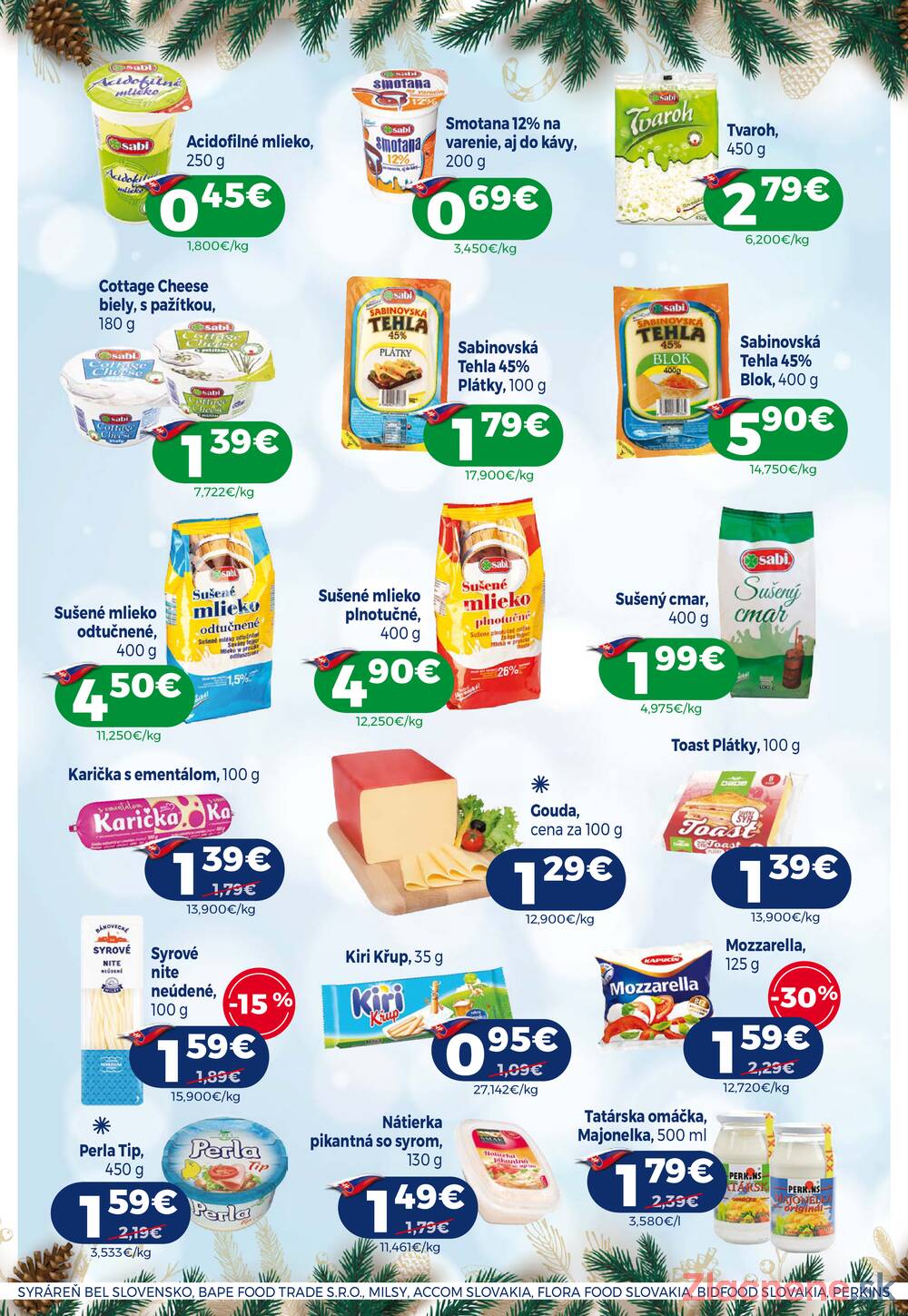 Leták MILK - AGRO
		  platný do 9.12.2025 - strana 4