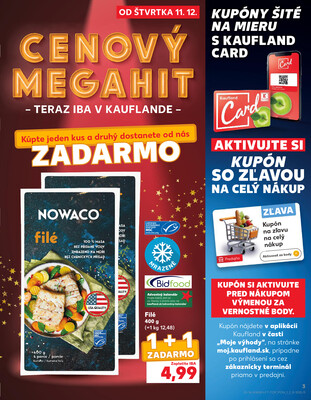 Kaufland 11.12. - 17.12. - Kaufland Púchov