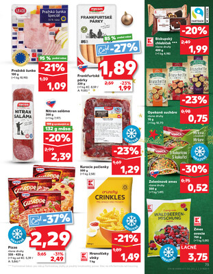 Kaufland 11.12. - 17.12. - Kaufland (A. H. Škultétyho, Veľký Krtíš)