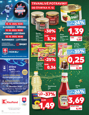 Kaufland 11.12. - 17.12. - Kaufland Bratislava Danubia – Panónska cesta