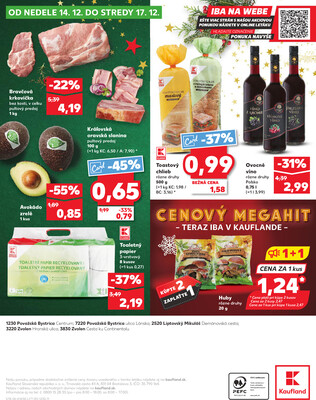 Kaufland 11.12. - 17.12. - Kaufland Zvolen