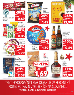 Kaufland 11.12. - 17.12. - Kaufland Žilina