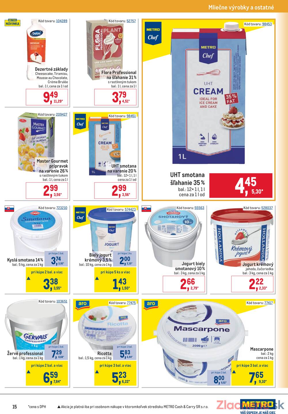 Leták METRO - Metro Gastronómia do 31.12. - strana 15