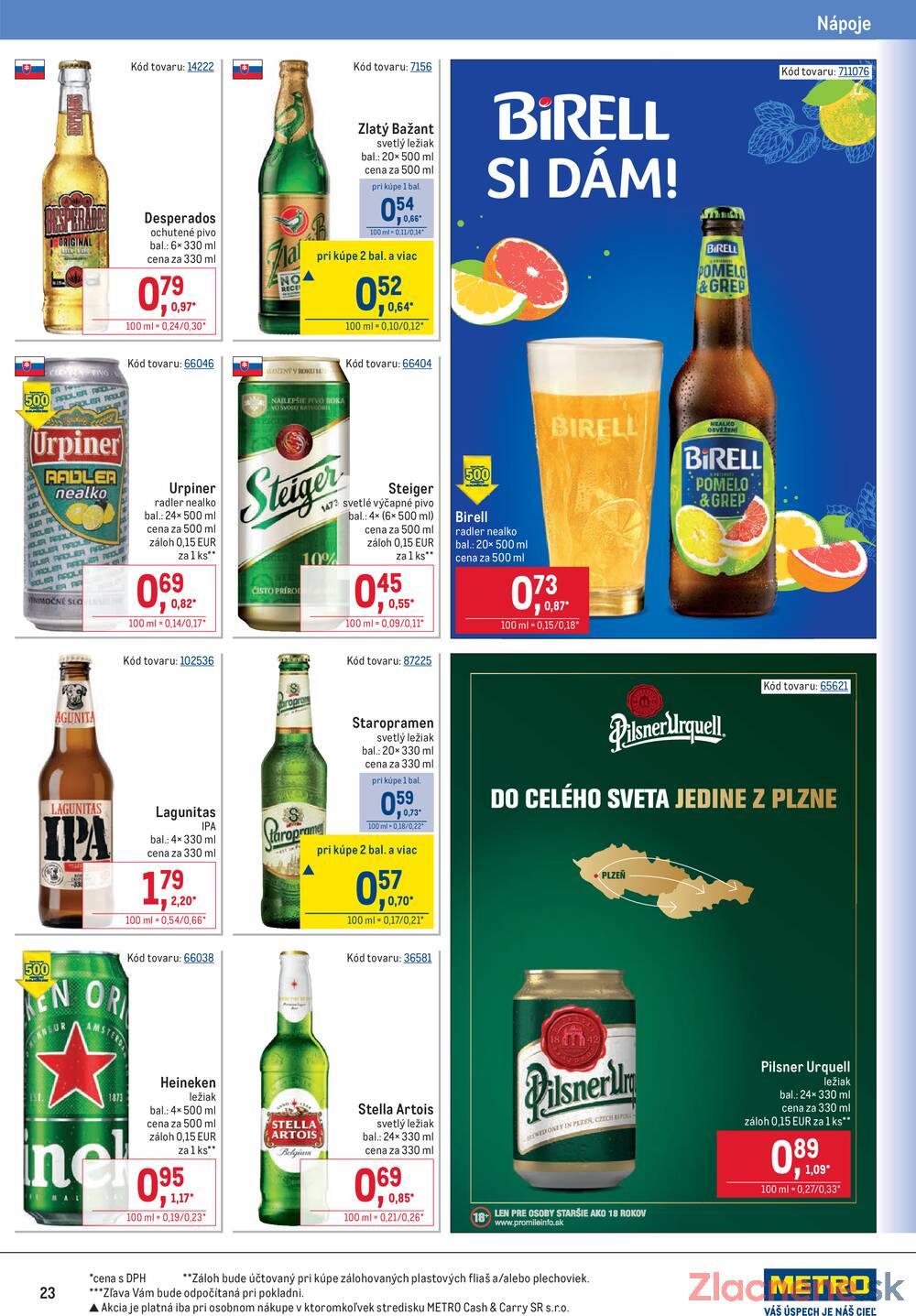 Leták METRO - Metro Gastronómia do 31.12. - strana 23