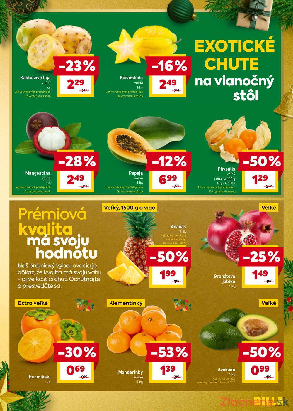 Leták BILLA - Billa od 17.12. do 23.12.2025 - strana 3 Leták BILLA - Billa od 17.12. do 23.12.2025 - strana 3