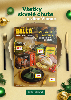 Billa od 17.12. do 23.12.2025