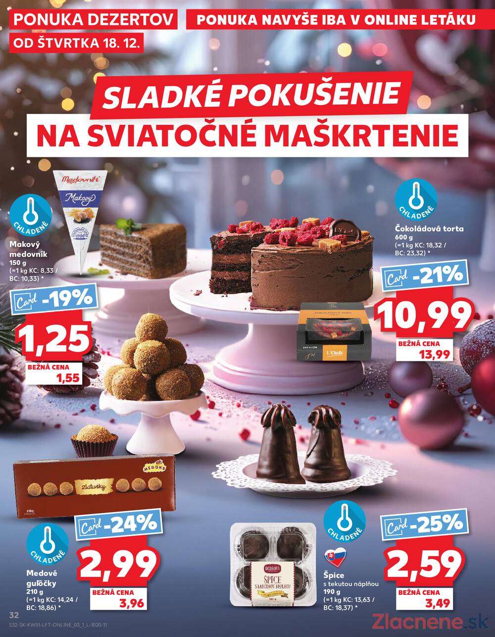 Leták Kaufland - Kaufland 18.12. - 24.12. - Kaufland Brezno - strana 32