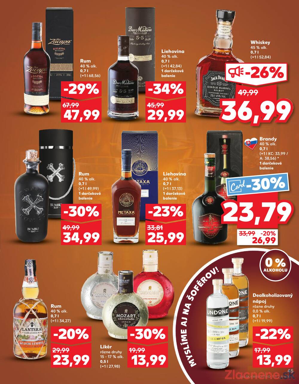 Leták Kaufland - Kaufland 18.12. - 24.12. - Kaufland Brezno - strana 45