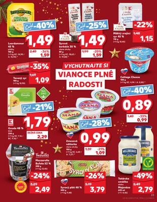 Kaufland 18.12. - 24.12. - Kaufland Bardejov