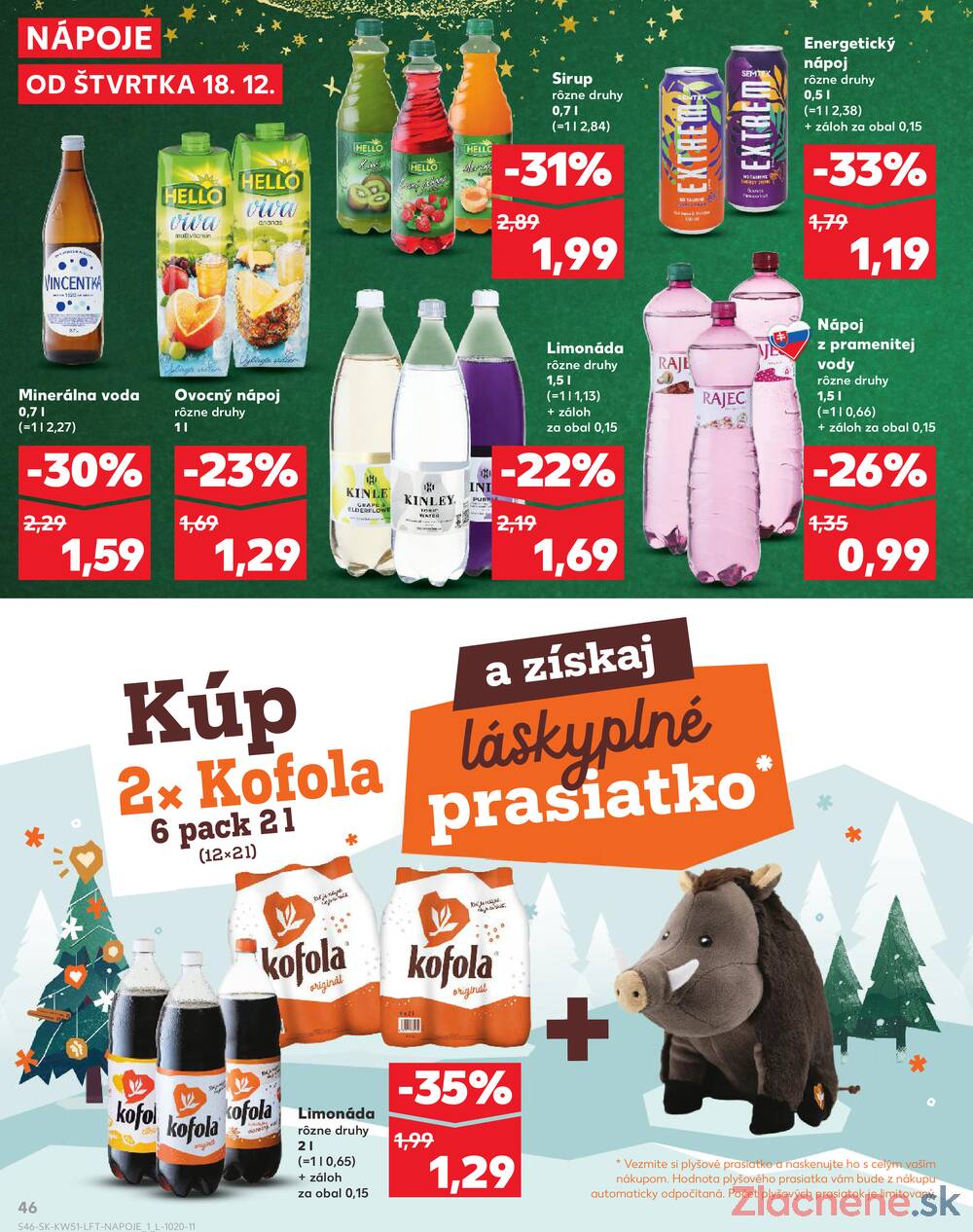 Leták Kaufland - Kaufland 18.12. - 24.12. - Kaufland Šaľa - strana 46