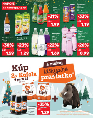 Kaufland 18.12. - 24.12. - Kaufland Hlohovec